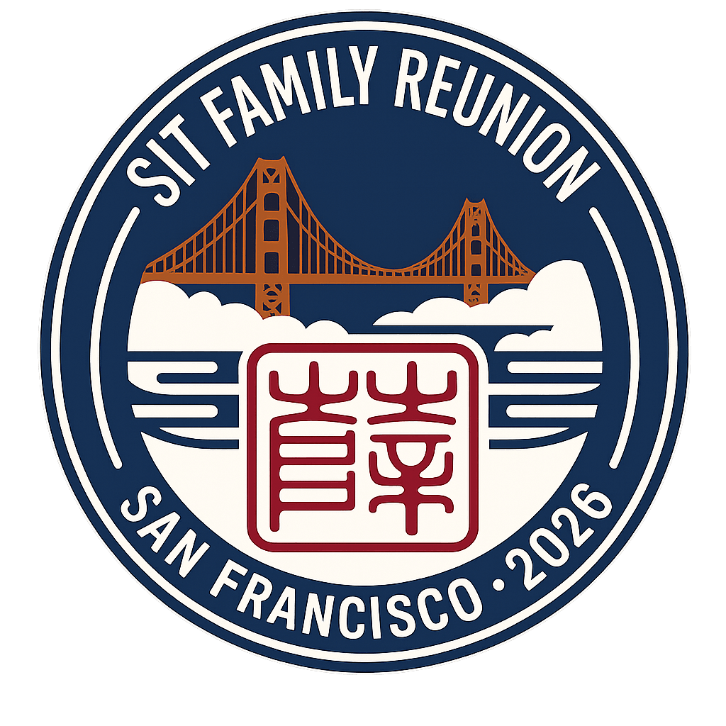 Sit Family Reunion 2026 — San Francisco